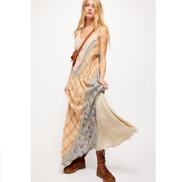 Free People ร Cozy Craft Maxi Dress Size L - Picture 1 of 8